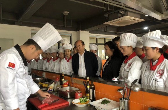 陕教育厅副厅长刘建林一行赴开云官方版网站登录入口扩招调研