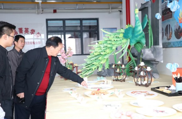 热烈欢迎达州升华职业技术学校王绍礼董事长一行莅临我们参观交流