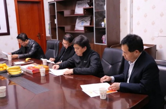 汉中市政府领导来我们考察调研