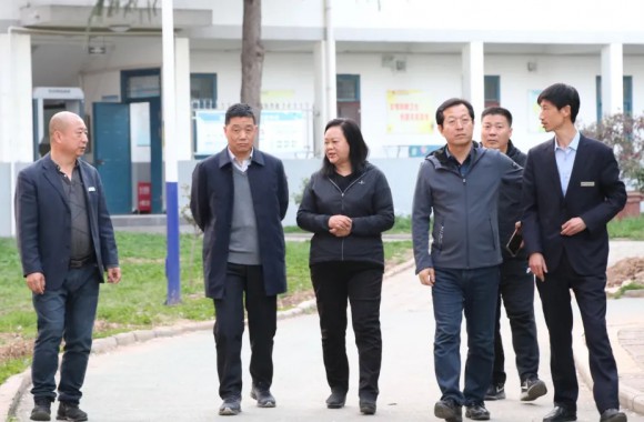 陕西省委军民融合办、省商务厅领导一行莅临我们检查指导工作