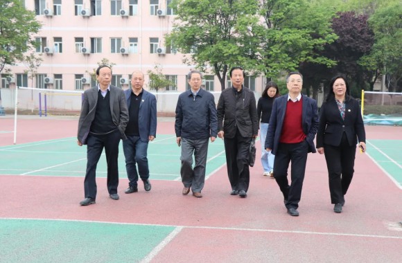陕西省教育厅年检组专家一行莅临我们开展2020年度检查工作