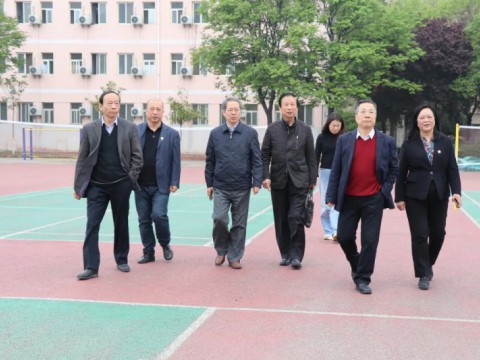 陕西省教育厅年检组专家一行莅临我们开展2020年度检查工作