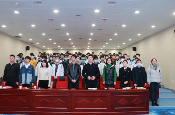 陕西大学生“青春向党”党史学习教育微宣讲团报告会在我们举行