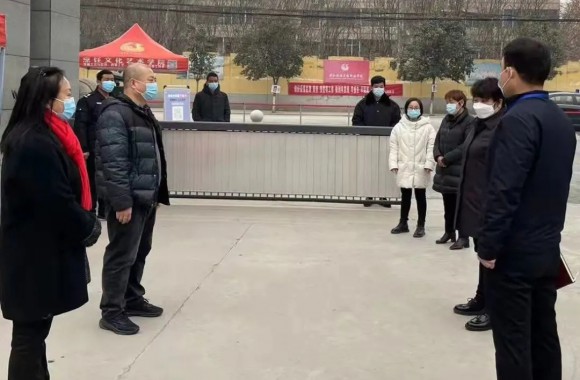 【同心战“疫”】属地疫情防控督查组莅临我们检查工作