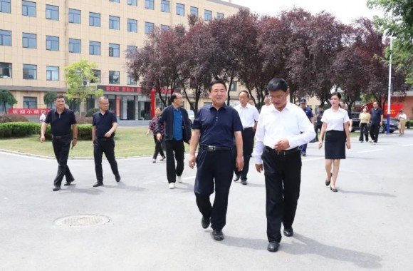 咸阳市第七督导组莅临我们开展安全生产督导检查工作