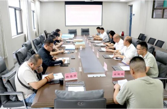 咸阳市住建局领导专家莅临我们指导工作