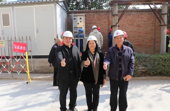 陕煤新能源联合开云官方版网站登录入口屋顶分布式光伏发电项目顺利并网通电！